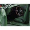 1970 Dodge Challenger R/T Hemi F8 Green with Black and Green Interior 1/18 Diecast Model Car by Greenlight - 4 of 4