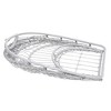 JUJABU Patio Wicker Swing Egg Chair with Stand and Cushions, for Balcony, Poolside, Garden - 4 of 4
