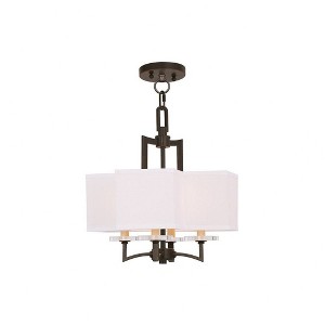 Livex Lighting Woodland Park 4 - Light Chandelier in  Olde Bronze - 1 of 1