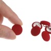 Unique Bargains DIY Craft Metal Shank Cotton Covered Round Sewing Buttons 20 Pcs - 4 of 4