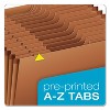 Pendaflex Heavy-Duty Open-Top Expanding Stadium File, 21 Sections, 1/3-Cut Tabs, Legal Size, Redrope - 4 of 4