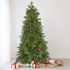Northlight Real Touch™️ Pre-Lit Medium Rosemary Emerald Angel Pine Artificial Christmas Tree - 6.5' - Warm White LED Lights - 2 of 4
