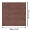 INSPIRE CHIC Men's Solid Color Herringbone Textured Pocket Square - 2 of 4