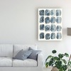 24" x 32" Indigo Four by Nikki Galapon - Trademark Fine Art: Gallery-Wrapped Canvas, Digital Abstract Art - 2 of 3