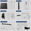 LOVMOR Male NPT Matte Black Shower System - 4 of 4