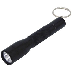 Dorcy® 10-Lumen LED Aluminum Key Chain Flashlight in Black - 1 of 4