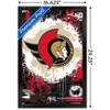 Trends International NHL Ottawa Senators - Maximalist Logo 23 Framed Wall Poster Prints - 3 of 4