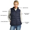 Alpine Swiss Jodie Womens Puffer Vest Insulated Down Alt Vest Jacket Water Resistant Zip up Pockets Versatile Layer Outerwear - 3 of 4