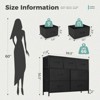 SKRAN Desser For Bedroom With 7 Fabric Drawers Organizer Storage Closet Chest Clothes Cabinet, Clothes Organizer,Kids Dresser Organization - 3 of 4
