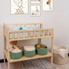 Aoibox Woven Cotton Rope Storage Baskets Set of 2 Green Closet Organizer Bins Soft Skin-Friendly Decorative Durable 12x8x5 Inch - 3 of 4