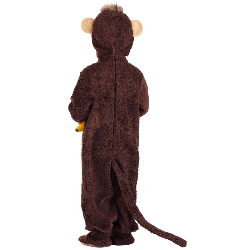 HalloweenCostumes.com Toddler Funny Monkey Costume, 2 of 4