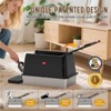 ZACHVO Stainless Steel Flip-Top Cat Litter Box – XL Enclosed Metal Litter Pan for Large Cats - 2 of 4