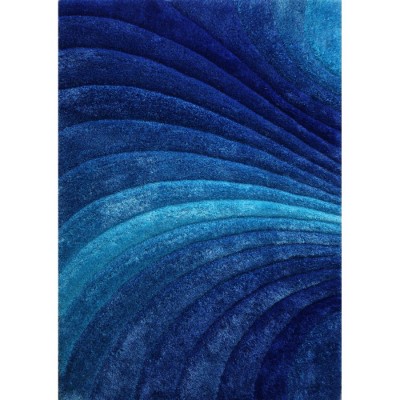 LunaLulinlk "3D Shaggy" Modern Decorative Shag Rug Hand Tufted Area Rug