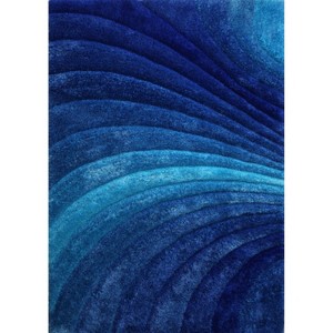 LunaLulinlk "3D Shaggy" Modern Decorative Shag Rug Hand Tufted Area Rug - 1 of 4