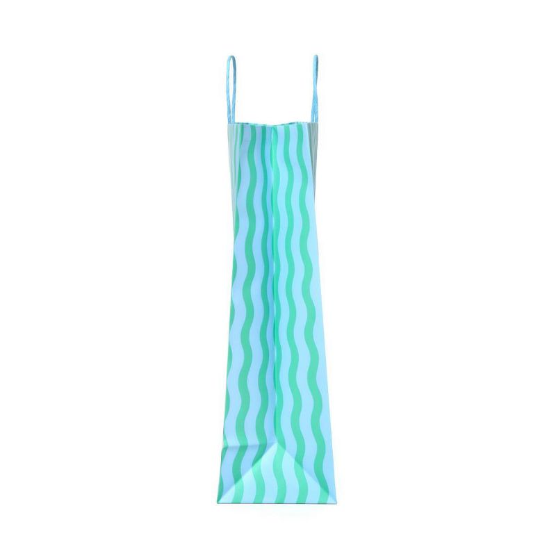 Jumbo Bag Wavy Striped Blue - Spritz&#8482;, 3 of 5