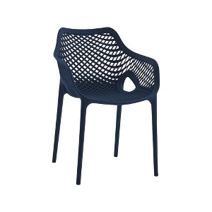 Meridian Furniture,Mykonos Outdoor Patio Dining Chair, Set of 4 - 1 of 4