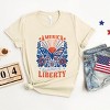 Simply Sage Market America Summer Of Liberty Distressed Short Sleeve Tee - 3 of 4