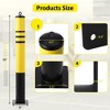 Safety Barrier Bollard Yellow Powder Coated - 2 of 4