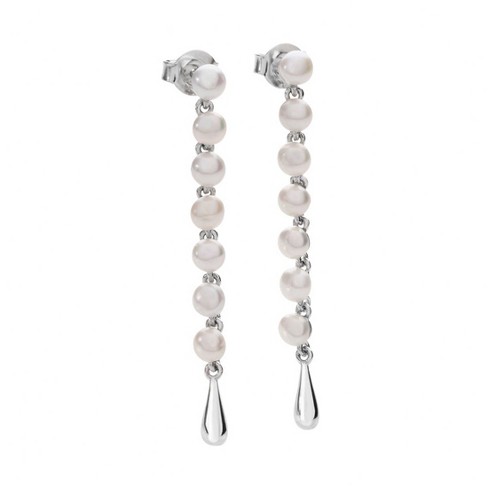 Lucy Quartermaine Royal Pearl Drop Earrings - image 1 of 4