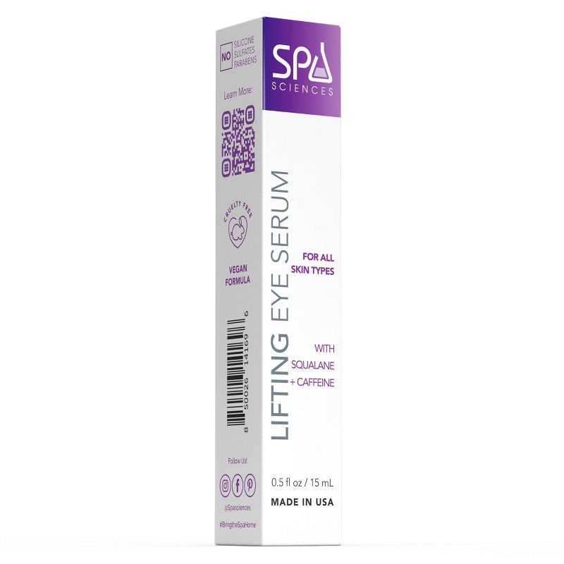 Spa Sciences Lifting Eye Serum Smoothing &#38; Brightening Eye Serum - 0.5 fl oz, 6 of 11