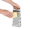 Twine Acacia Wood Handled Cheese Grater, Stainless Steel Grater, Citrus Zester, Reinforced Base, Vintage Kitchenware - 4 of 4