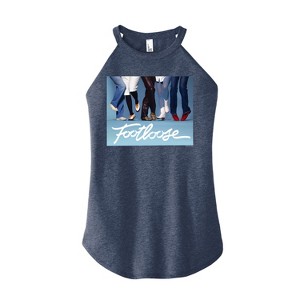 Women's - Footloose - Shoes Don't Matter Graphic High Neck Tank - 1 of 3