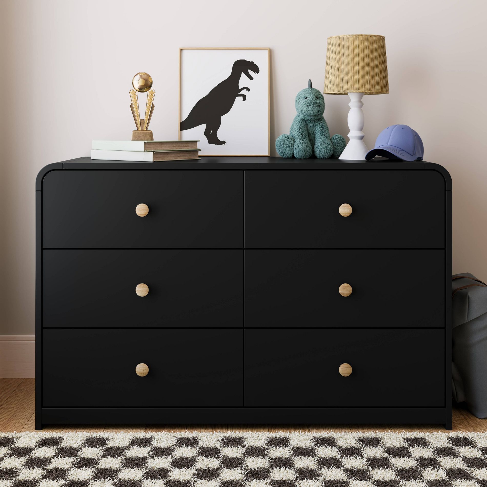 Storkcraft Santos 6-Drawer Double Dresser