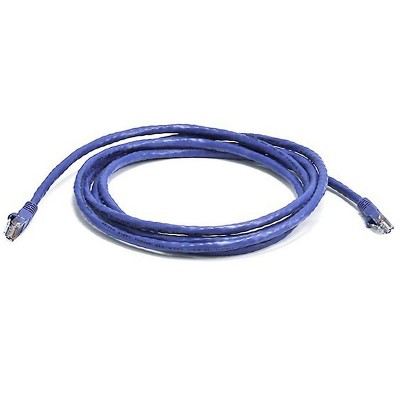 Monoprice Cat6 Ethernet Patch Cable - 7 Feet - Purple | Network Internet Cord - RJ45, Stranded, 550Mhz, UTP, Pure Bare Copper Wire, 24AWG