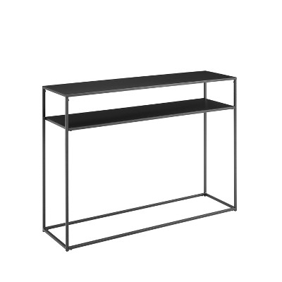 Braxton Console Table Matte Black