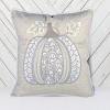 ChicFurnit Bed Pillows Embroidered Pumpkin Pillow Fall Pillow Autumn Pumpkin Pillow for Halloween Home Decor, Multicolored, 20"*1"*20" - 2 of 4