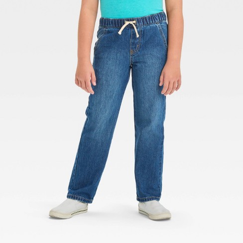 Boys' Straight Fit Pull-On Pants - Cat & Jack™ - image 1 of 3