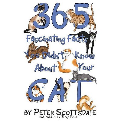 365 Fascinating Facts You Didn't Know About Your Cat - by  Peter Scottsdale (Paperback)