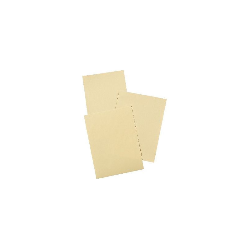 Pacon Cream Manila Drawing Paper Economy Weight 40 lb. 9"W x 12"H 500 Sheets/Rm P4009, 2 of 3