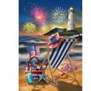Briarwood Lane House Flag 40x28 For Outdoor Oceanside Fireworks House Flag - 3 of 4