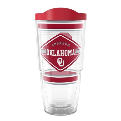 24oz Oklahoma Campus Scene Art Stainless Steel Tumbler - Balfour