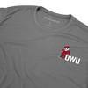 Men's Ohio Wesleyan University Men's Sport Active T-Shirt Left Chest Logo - 4 of 4