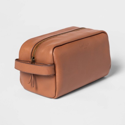 Classic Top Cow Leather Dopp Kit - Goodfellow & Co™ : Target