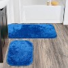 2pc Traditional Nylon Washable Bathroom Rug Set - Garland Rug - 2 of 4
