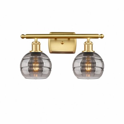 Rochester - 2 Light Bath Vanity In Industrial Style-8.88 Inches Tall and 15.88 Inches Wide
