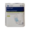 Sure Care Unisex Incontinent Pad Contoured 4 x 12.5" 1140A, Night-time, 16 Ct - 2 of 2