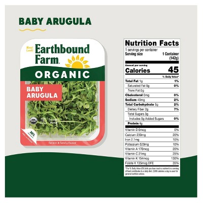 Earthbound Farm Fresh Organic Baby Arugula - 5oz