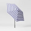 9' Round Cabana Stripe Outdoor Patio Market Umbrella with Black Pole - Threshold™ - 4 of 4
