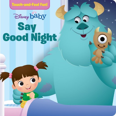 Image of Disney Baby: Say Good Night - (Touch-And-Feel Book) by  Disney Books (Board Book)