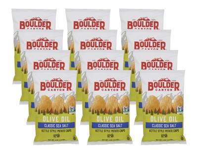 Boulder Canyon Olive Oil Kettle Chips - Case of 12/5 oz
