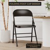Folding Chairs, Portable Chair, Hold Up to 350 LBS, for Home, Office, Indoor & Outdoor Events - 4 of 4