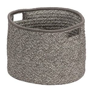 Colonial Mills Casablanca Basket, 15"x15"x12", Grey - 1 of 3