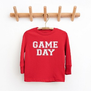 The Juniper Shop Game Day Toddler Long Sleeve Tee - 1 of 3