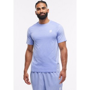 Peloton Men's Seamless Short Sleeve, Ice Blue - 1 of 4