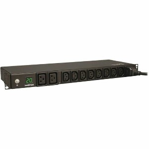 Tripp Lite Metered PDU 1U Rackmount - 20A 208/240V - 10 Outlets - PDUMH20HV - 1 of 4