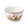 Certified International (Set of 4) 24oz Santa's Retro Christmas Ice Cream Bowls - 3 of 4